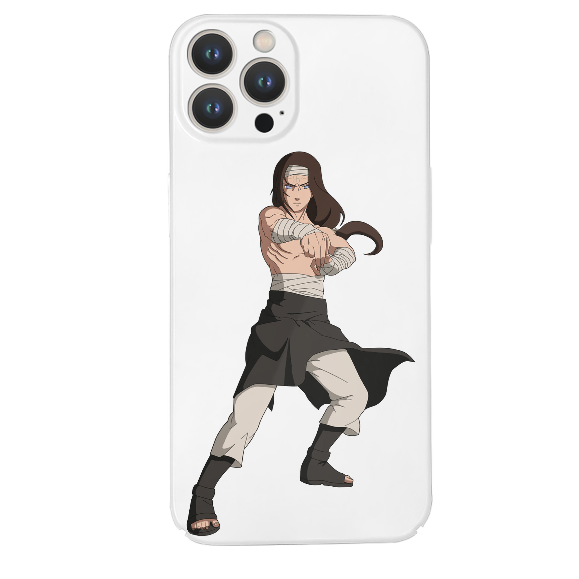 （画像用） NARUTO -ナルト- 日向ネジ Hyūga Neji 【iPhone 14シリーズ対応】ハードケース